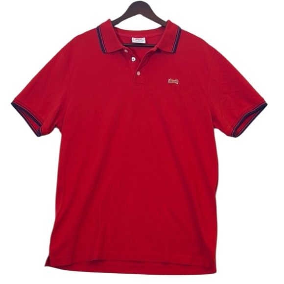 Le Tigre Red Polo Classic Design Medium - Picture 1 of 10